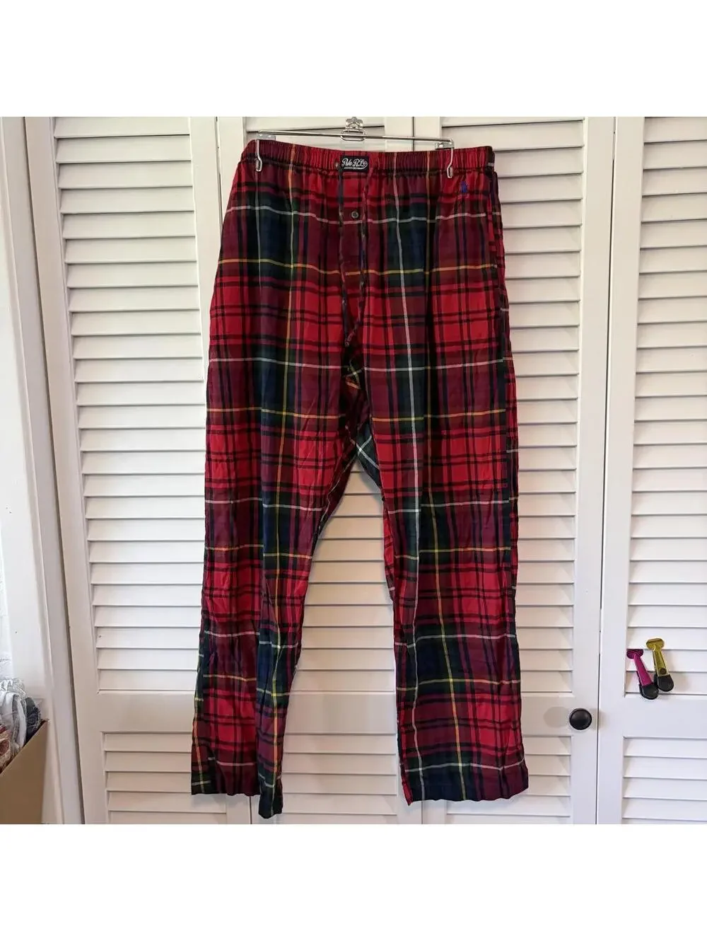 Polo Ralph Lauren Men's Red and Multi Pajama